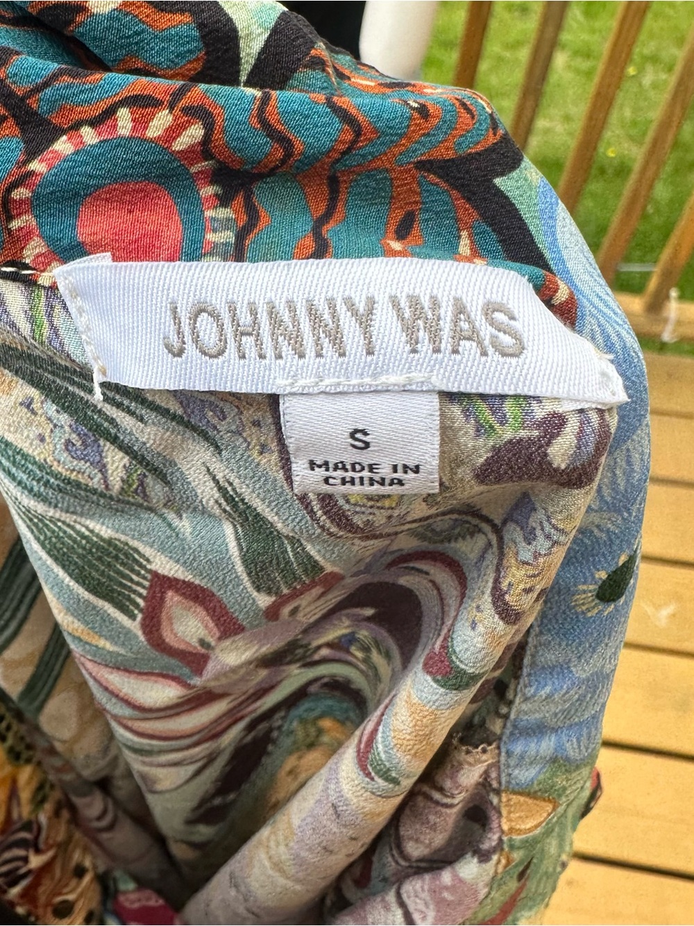 Johnny Was Multicolor Patchwork Set Size S- Women - Picture 4 of 4